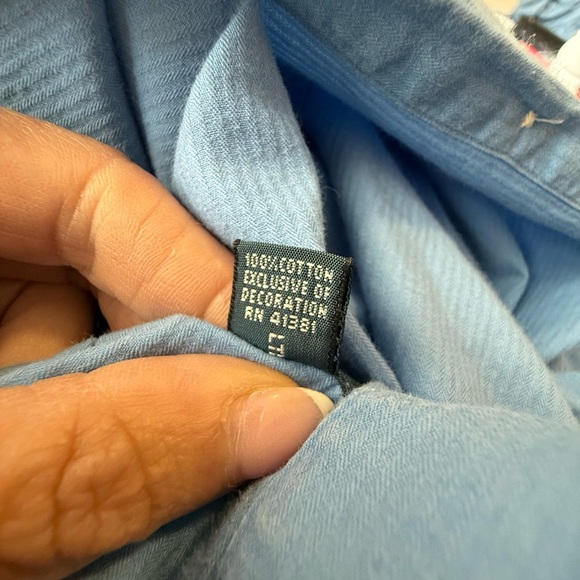 Polo by Ralph Lauren Light Blue Casual Shirt - Picture 6 of 6